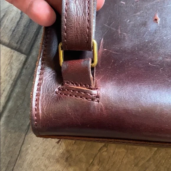 Dr. Martens Brown Leather Backpack - Picture 8 of 16